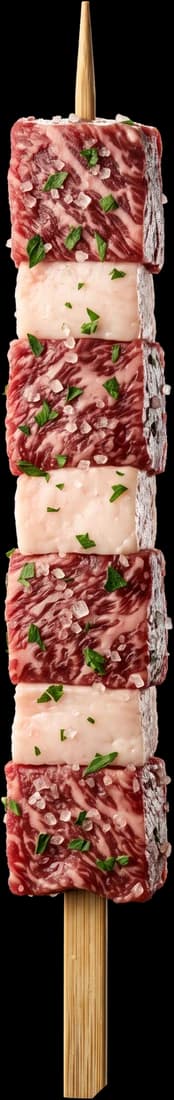 Espetinho bovino