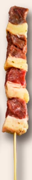 Espetinho Carne de Sol Com queijo
